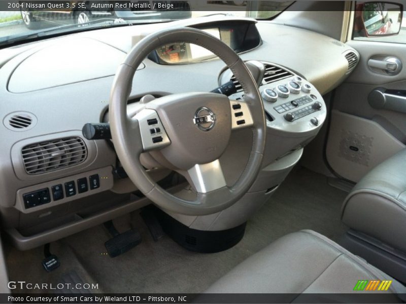 Autumn Red Metallic / Beige 2004 Nissan Quest 3.5 SE