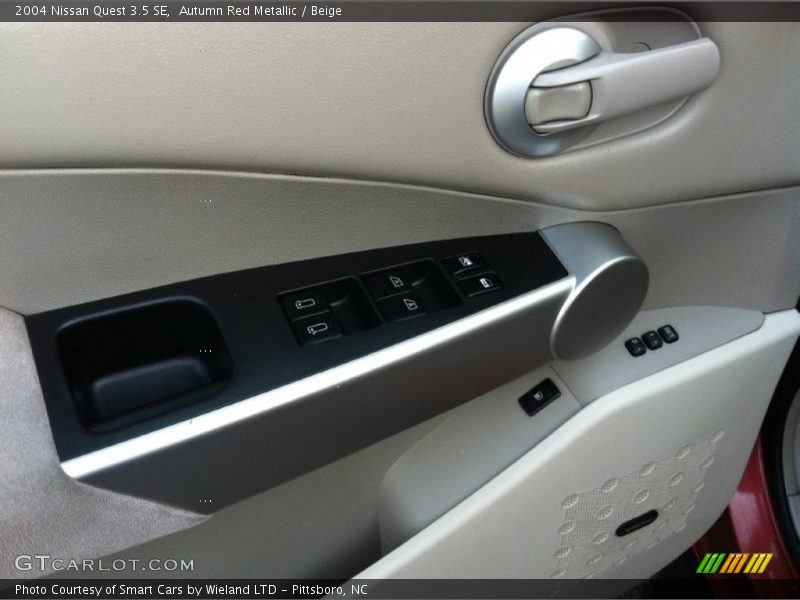Autumn Red Metallic / Beige 2004 Nissan Quest 3.5 SE