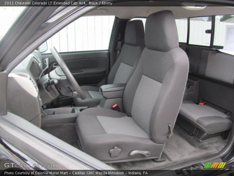 Front Seat of 2011 Colorado LT Extended Cab 4x4