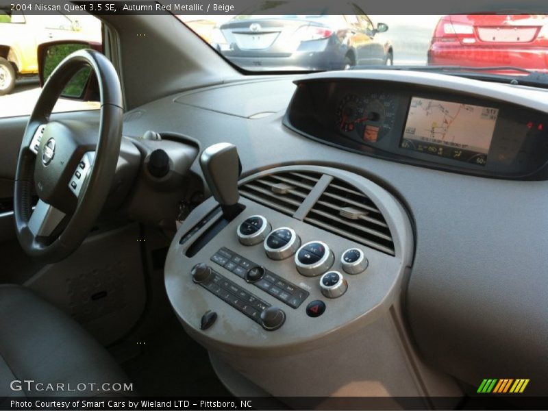 Autumn Red Metallic / Beige 2004 Nissan Quest 3.5 SE