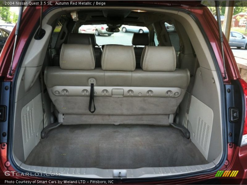 Autumn Red Metallic / Beige 2004 Nissan Quest 3.5 SE