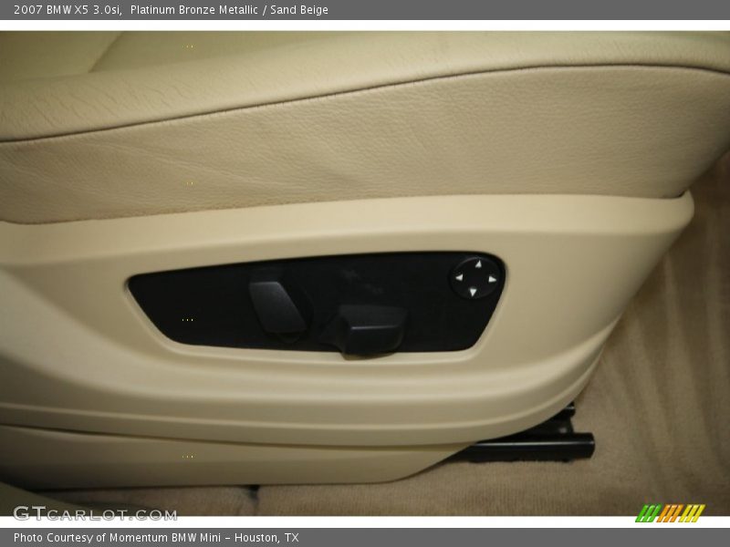 Platinum Bronze Metallic / Sand Beige 2007 BMW X5 3.0si