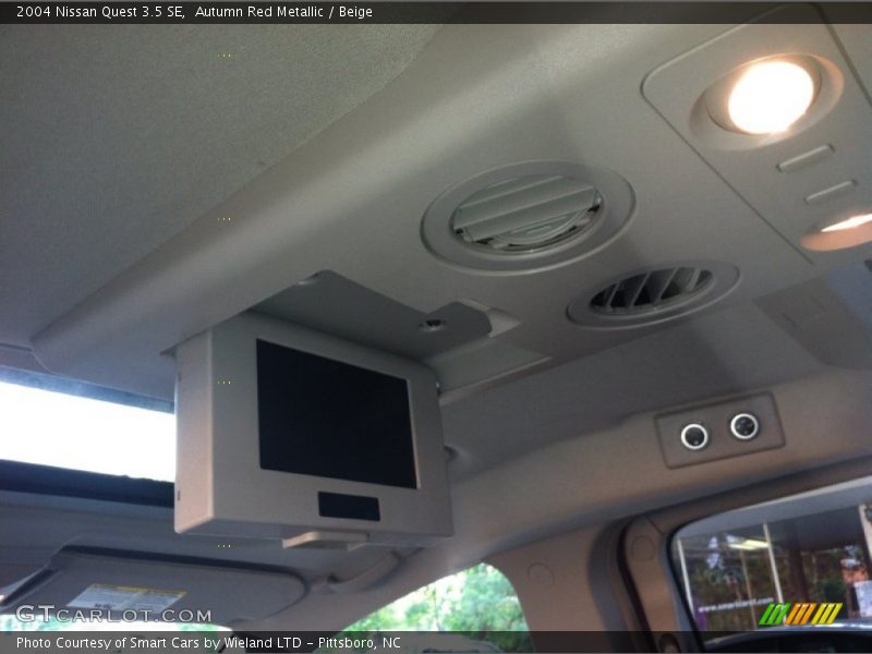 Autumn Red Metallic / Beige 2004 Nissan Quest 3.5 SE