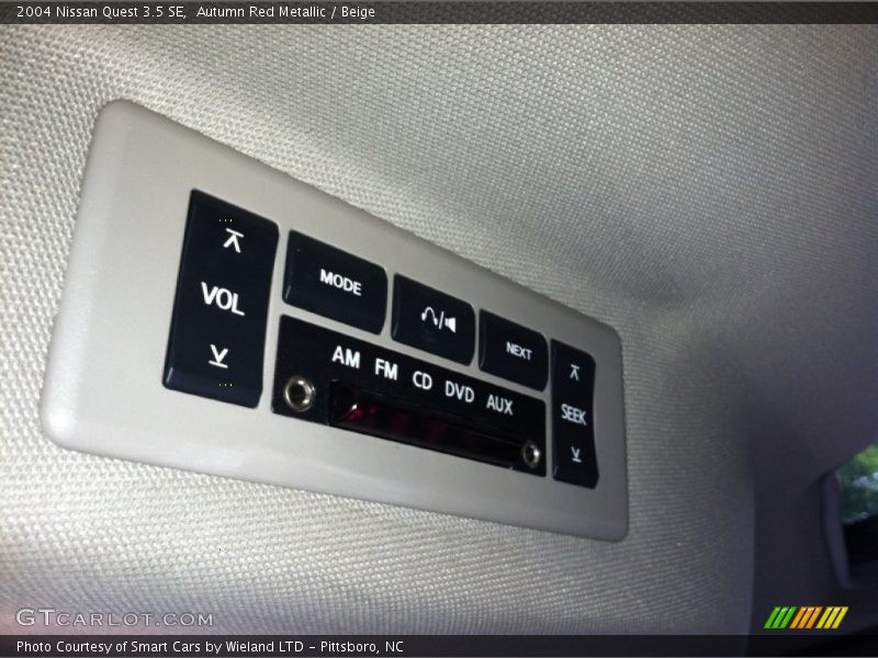 Autumn Red Metallic / Beige 2004 Nissan Quest 3.5 SE