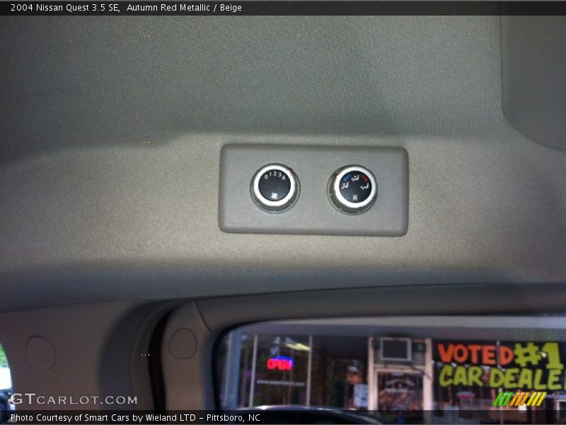 Autumn Red Metallic / Beige 2004 Nissan Quest 3.5 SE