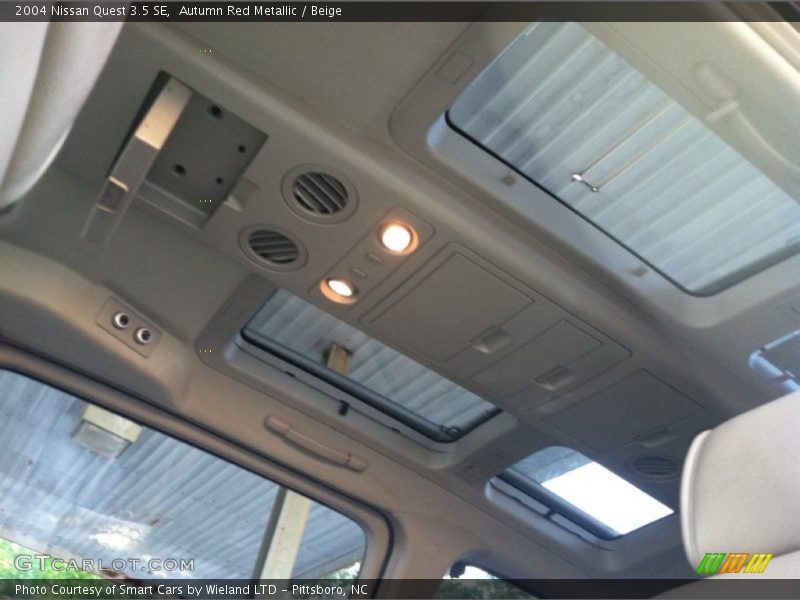 Autumn Red Metallic / Beige 2004 Nissan Quest 3.5 SE