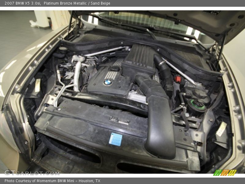 Platinum Bronze Metallic / Sand Beige 2007 BMW X5 3.0si