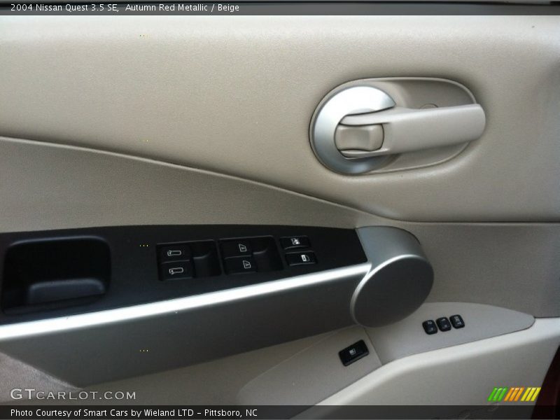 Autumn Red Metallic / Beige 2004 Nissan Quest 3.5 SE
