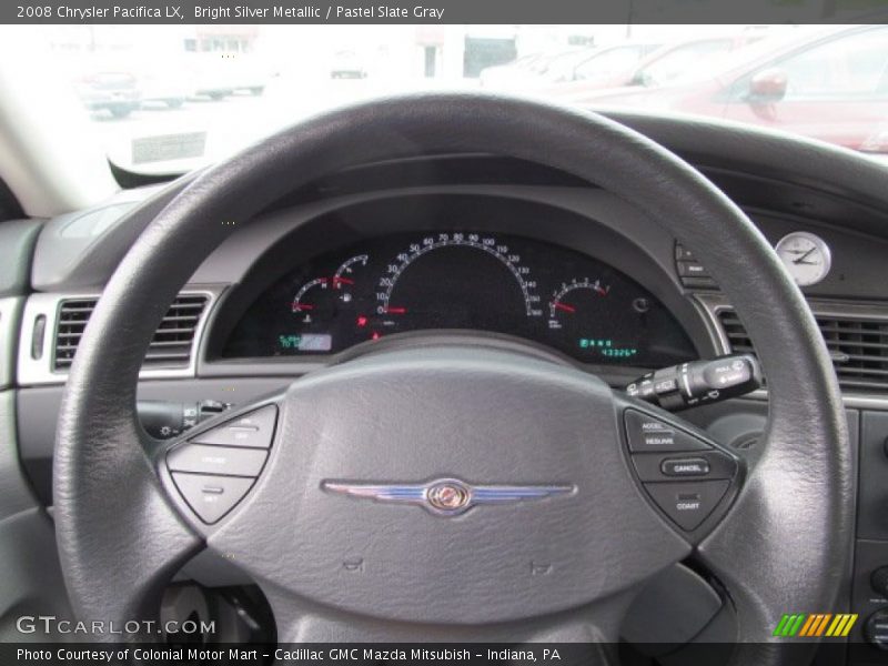 Bright Silver Metallic / Pastel Slate Gray 2008 Chrysler Pacifica LX