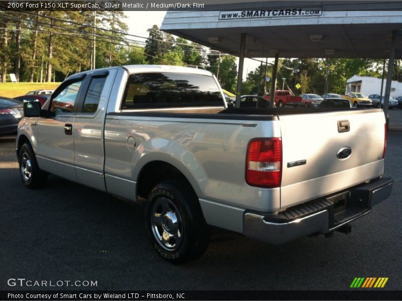 Silver Metallic / Medium/Dark Flint 2006 Ford F150 XLT SuperCab