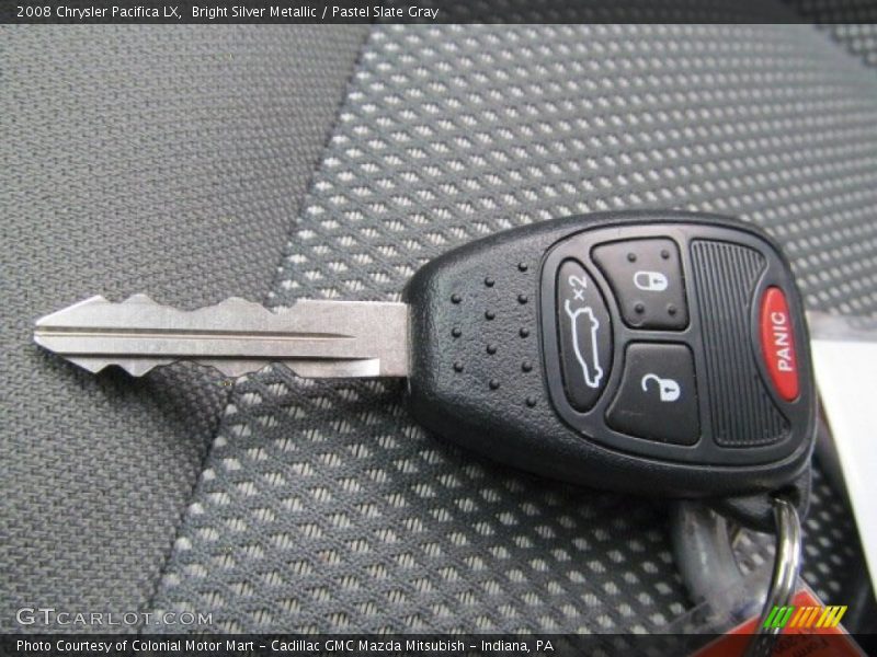 Bright Silver Metallic / Pastel Slate Gray 2008 Chrysler Pacifica LX