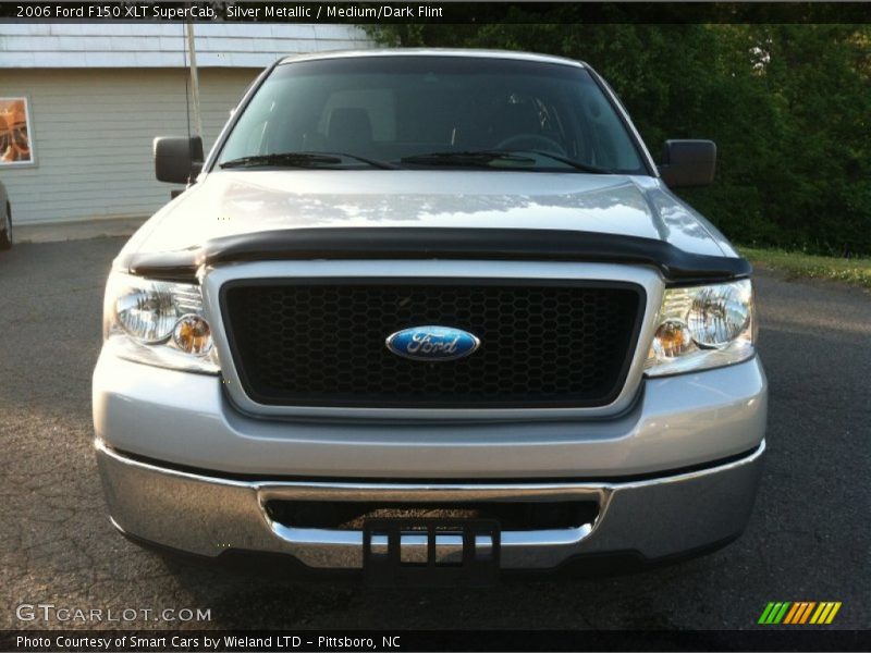 Silver Metallic / Medium/Dark Flint 2006 Ford F150 XLT SuperCab