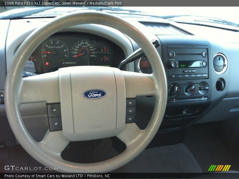 Silver Metallic / Medium/Dark Flint 2006 Ford F150 XLT SuperCab