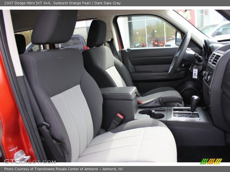 Sunburst Orange Pearl / Dark Slate Gray 2007 Dodge Nitro SXT 4x4
