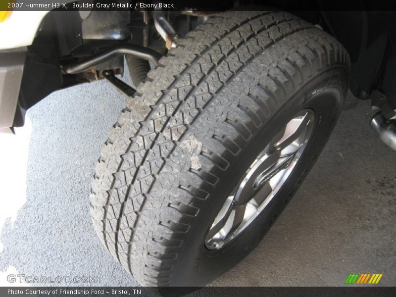 Boulder Gray Metallic / Ebony Black 2007 Hummer H3 X