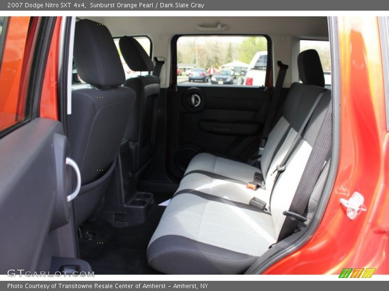 Sunburst Orange Pearl / Dark Slate Gray 2007 Dodge Nitro SXT 4x4