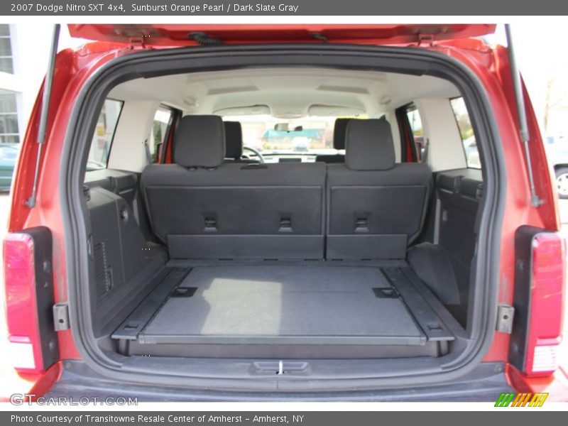 Sunburst Orange Pearl / Dark Slate Gray 2007 Dodge Nitro SXT 4x4