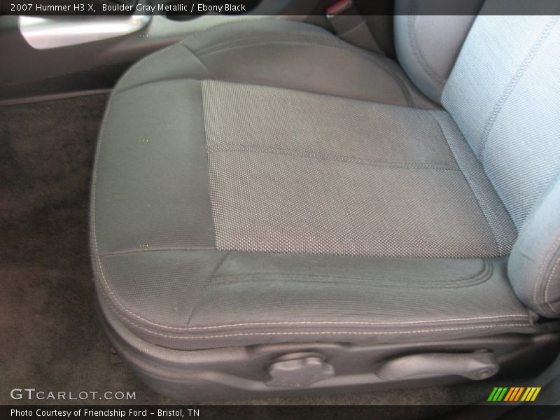 Boulder Gray Metallic / Ebony Black 2007 Hummer H3 X