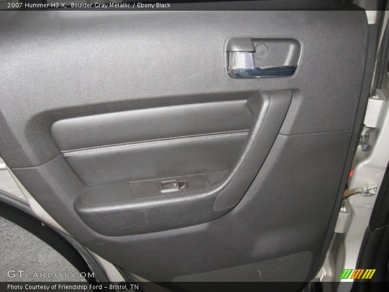 Boulder Gray Metallic / Ebony Black 2007 Hummer H3 X