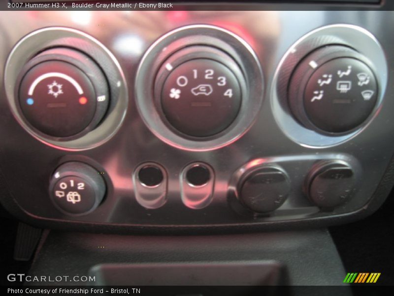Boulder Gray Metallic / Ebony Black 2007 Hummer H3 X