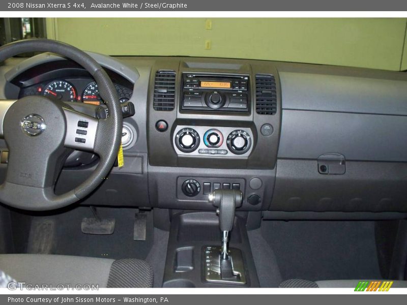 Avalanche White / Steel/Graphite 2008 Nissan Xterra S 4x4