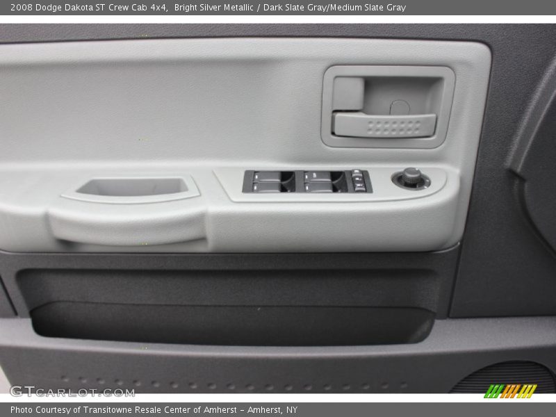 Bright Silver Metallic / Dark Slate Gray/Medium Slate Gray 2008 Dodge Dakota ST Crew Cab 4x4