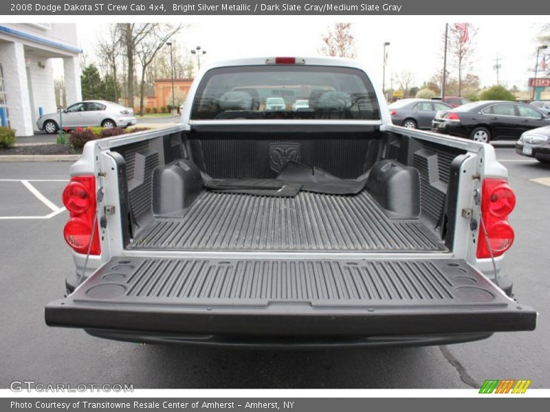 Bright Silver Metallic / Dark Slate Gray/Medium Slate Gray 2008 Dodge Dakota ST Crew Cab 4x4
