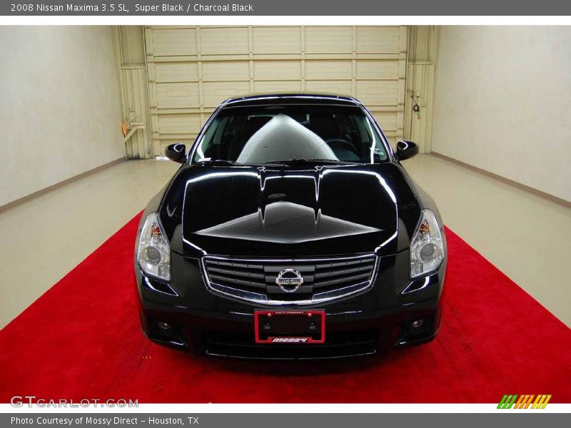 Super Black / Charcoal Black 2008 Nissan Maxima 3.5 SL