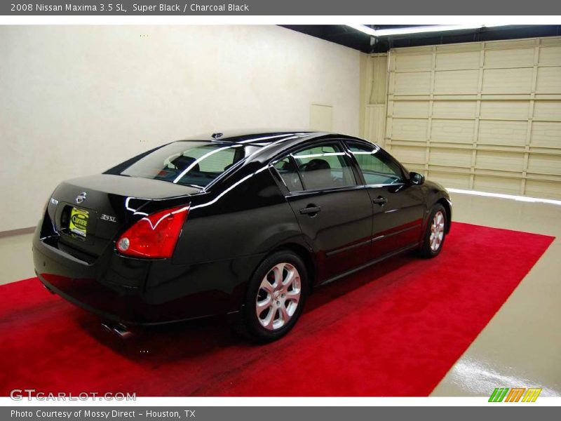Super Black / Charcoal Black 2008 Nissan Maxima 3.5 SL