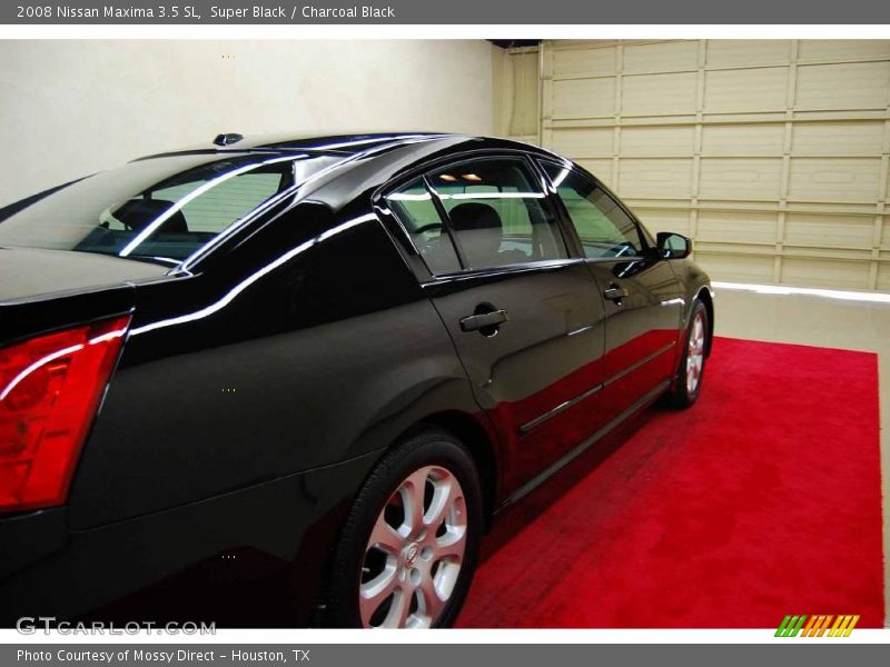 Super Black / Charcoal Black 2008 Nissan Maxima 3.5 SL