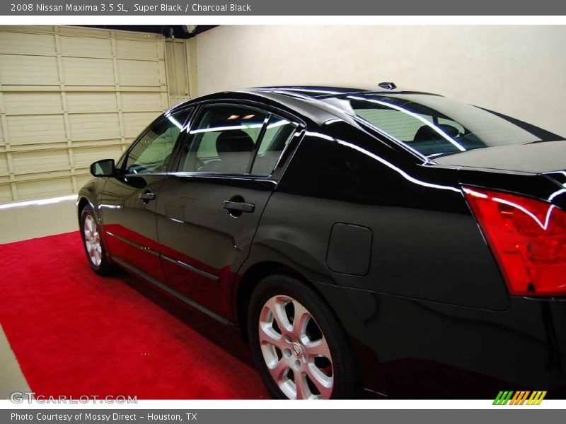 Super Black / Charcoal Black 2008 Nissan Maxima 3.5 SL