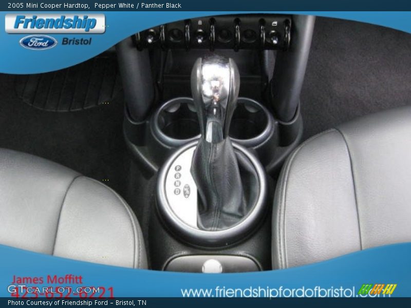 Pepper White / Panther Black 2005 Mini Cooper Hardtop