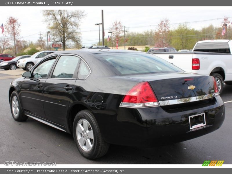 Black / Gray 2011 Chevrolet Impala LT