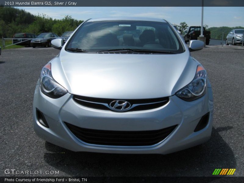 Silver / Gray 2013 Hyundai Elantra GLS