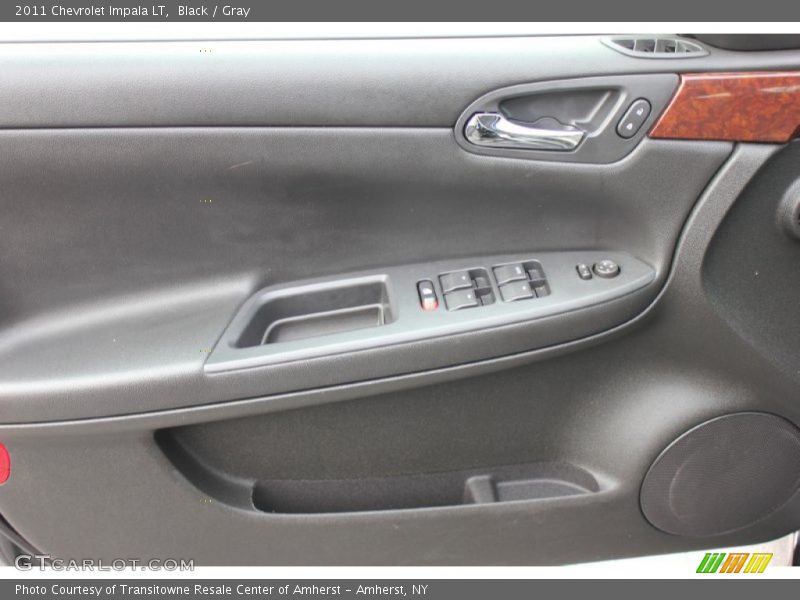 Black / Gray 2011 Chevrolet Impala LT