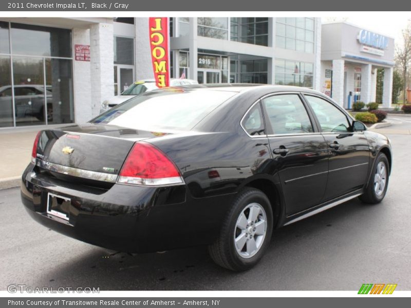 Black / Gray 2011 Chevrolet Impala LT
