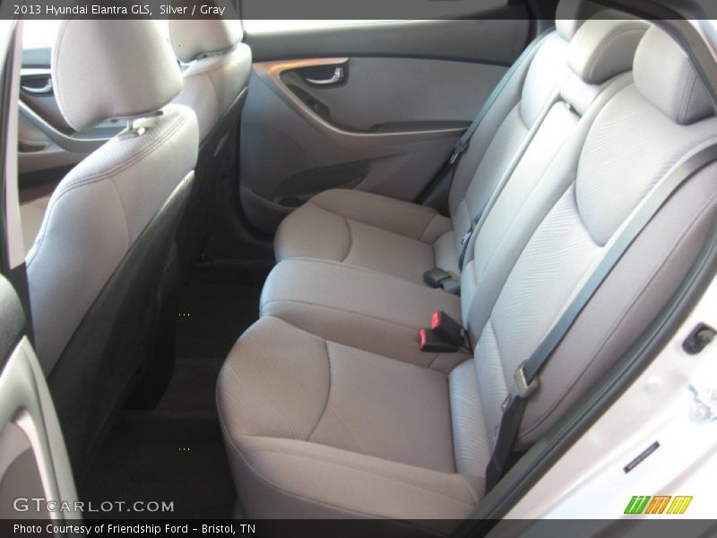 Silver / Gray 2013 Hyundai Elantra GLS