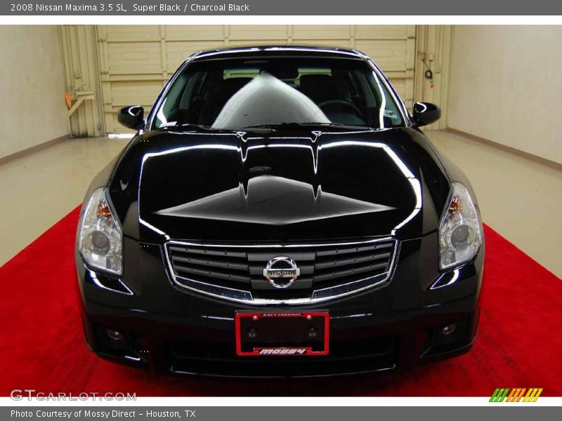Super Black / Charcoal Black 2008 Nissan Maxima 3.5 SL
