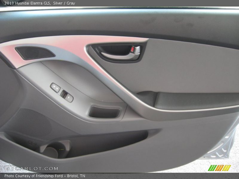 Silver / Gray 2013 Hyundai Elantra GLS
