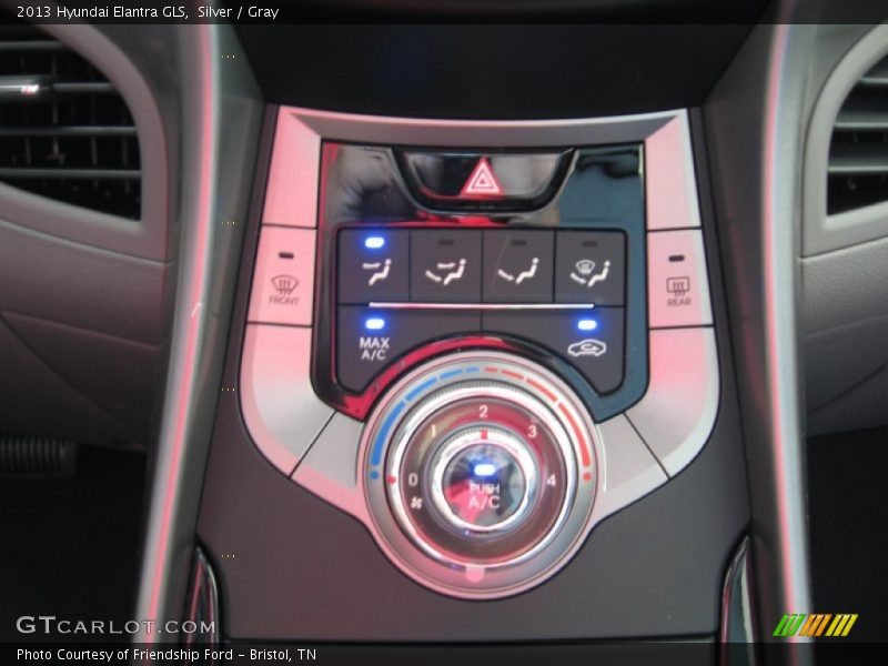 Silver / Gray 2013 Hyundai Elantra GLS