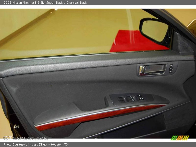 Super Black / Charcoal Black 2008 Nissan Maxima 3.5 SL