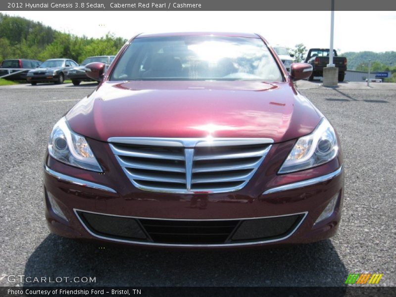 Cabernet Red Pearl / Cashmere 2012 Hyundai Genesis 3.8 Sedan