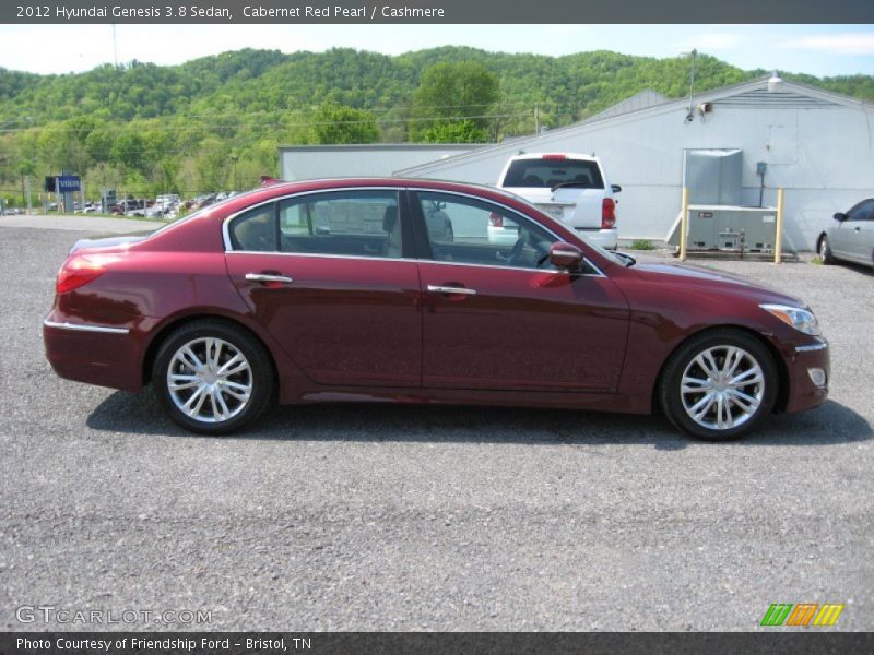 Cabernet Red Pearl / Cashmere 2012 Hyundai Genesis 3.8 Sedan