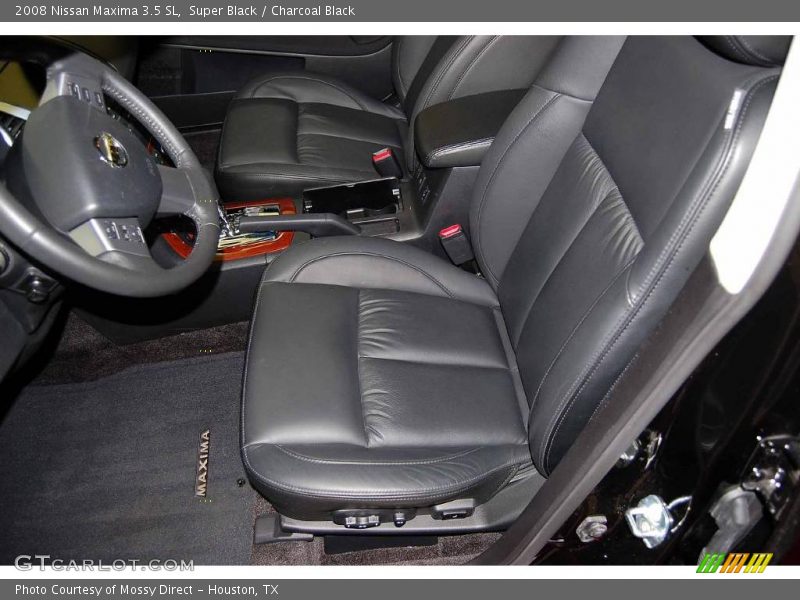Super Black / Charcoal Black 2008 Nissan Maxima 3.5 SL