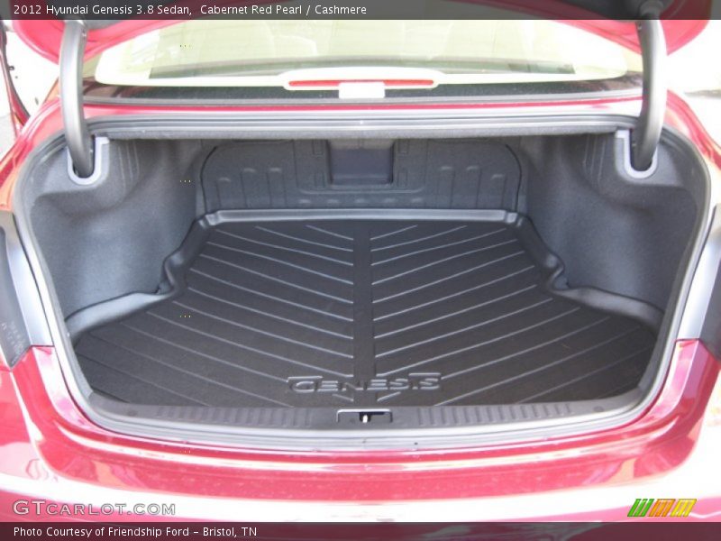 Cabernet Red Pearl / Cashmere 2012 Hyundai Genesis 3.8 Sedan