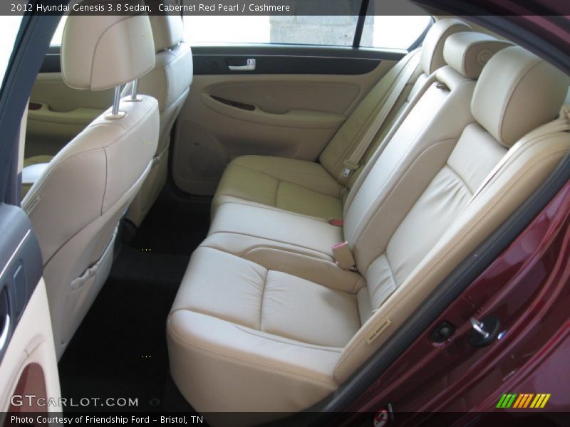 Cabernet Red Pearl / Cashmere 2012 Hyundai Genesis 3.8 Sedan
