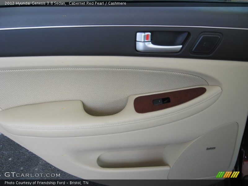 Cabernet Red Pearl / Cashmere 2012 Hyundai Genesis 3.8 Sedan