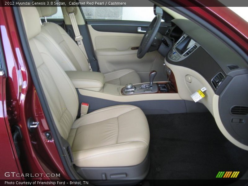 Cabernet Red Pearl / Cashmere 2012 Hyundai Genesis 3.8 Sedan