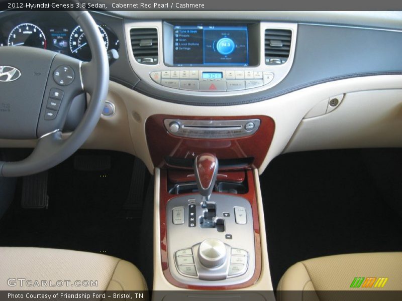 Cabernet Red Pearl / Cashmere 2012 Hyundai Genesis 3.8 Sedan