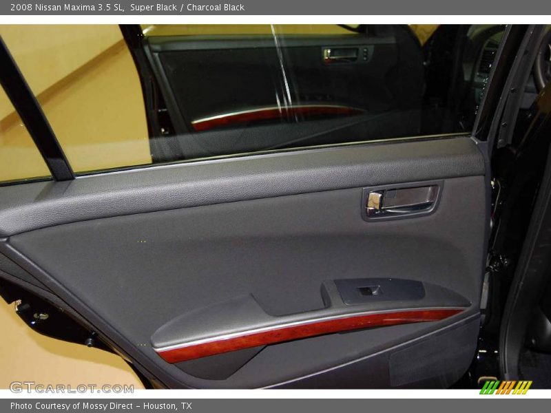 Super Black / Charcoal Black 2008 Nissan Maxima 3.5 SL